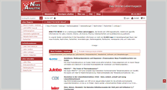 Desktop Screenshot of analytik-news.de